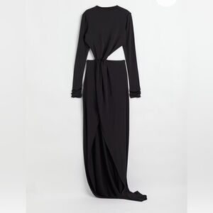 H&M Circular Design Story Jersey Dress with Train